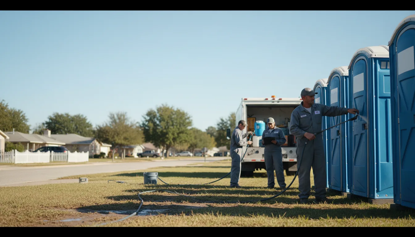 Long-Term Portable Toilet Rental in Laura, IL near me